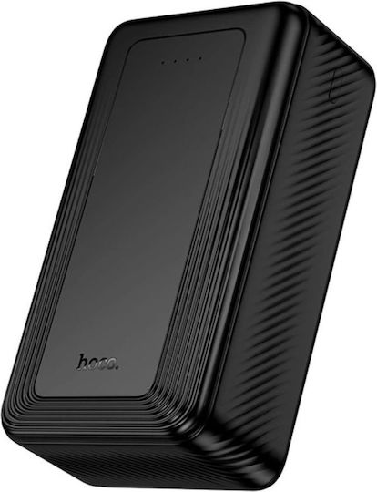 Hoco J165B Power Bank 30000mAh with 2 USB-A Ports and 2 USB-C Ports Black