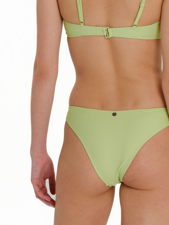 Set Bikini Cu Burete Detașabil Verde