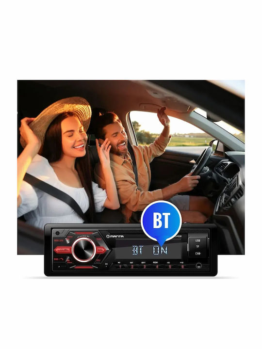 Manta Ηχοσύστημα Αυτοκινήτου 1DIN (Bluetooth/USB)