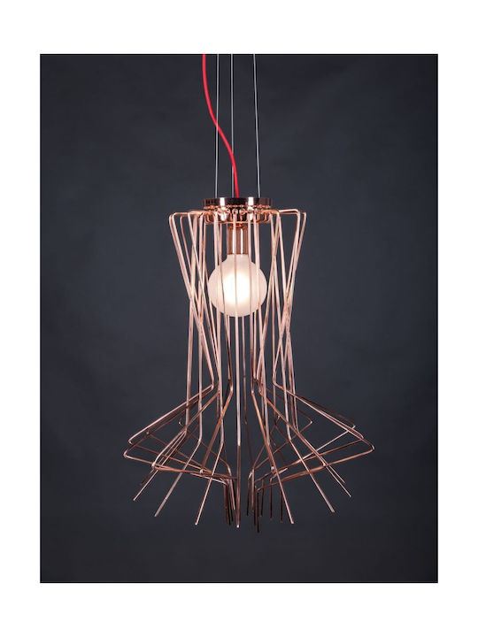 Wire Ceiling Light with E27 Socket 42x42cm