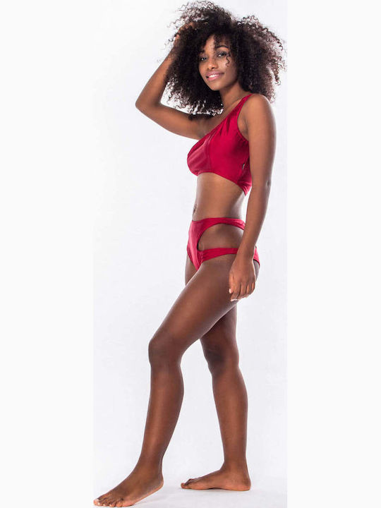 Rot Bustier für Pole Dance