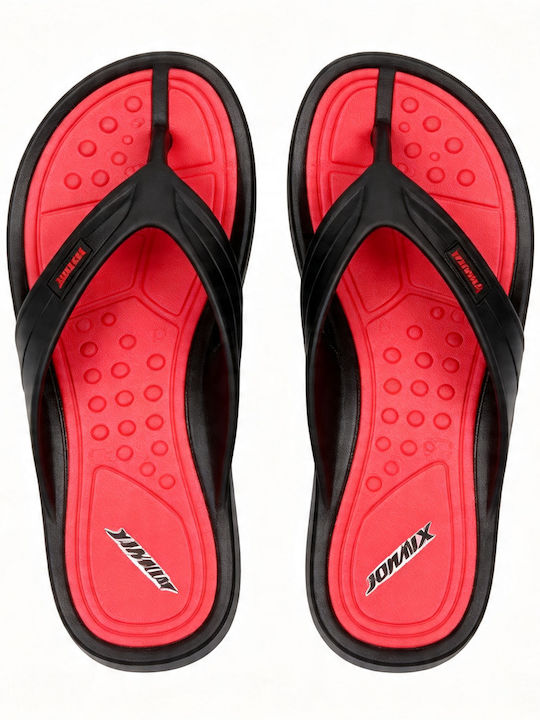 Men's Red Flip Flops