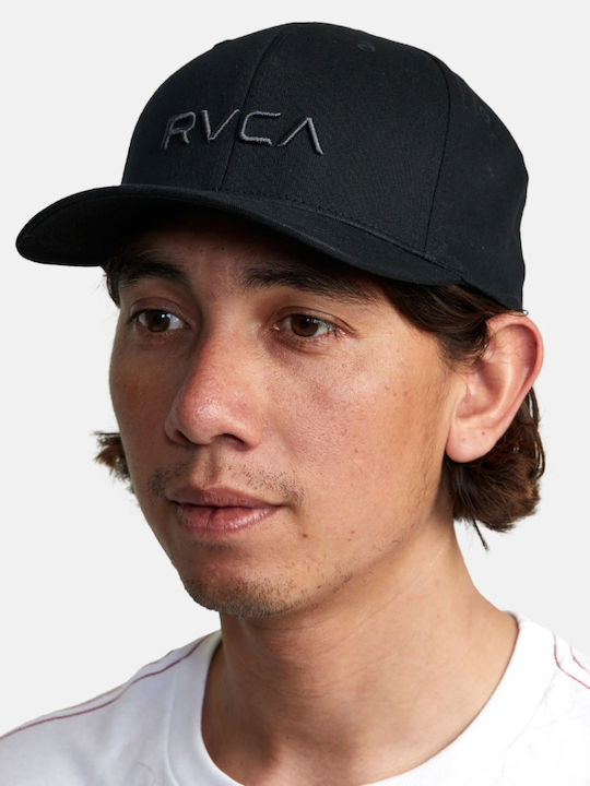 Мъжки Rvca Twill Снапбек Ii Черно Въглен Avyha00457_bcl