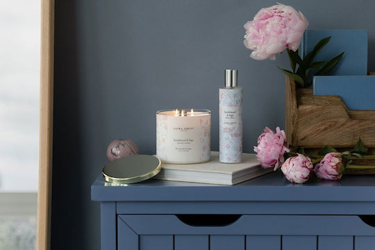 Laura Ashley – Свещи – Свещ – Голям Буркан 400 Гр – Сандалово Дърво И Мащерка – A2261 Laura Ashley – Свещи – Свещ – Голям Буркан 400 Гр – Сандалово Дърво И Мащерка – A2261