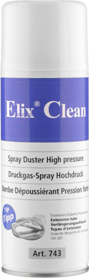 Elix Clean Nicht Entflammbares Komprimiertes Luft Spray Hochdruck 300ml