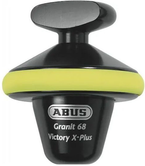 Abus Victory X-plus 68 Motorcycle Disc Brake Lock with 14mm Pin Diameter Yellow Colour
