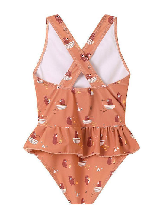 Tutete Kids One-Piece Orange Swimwear