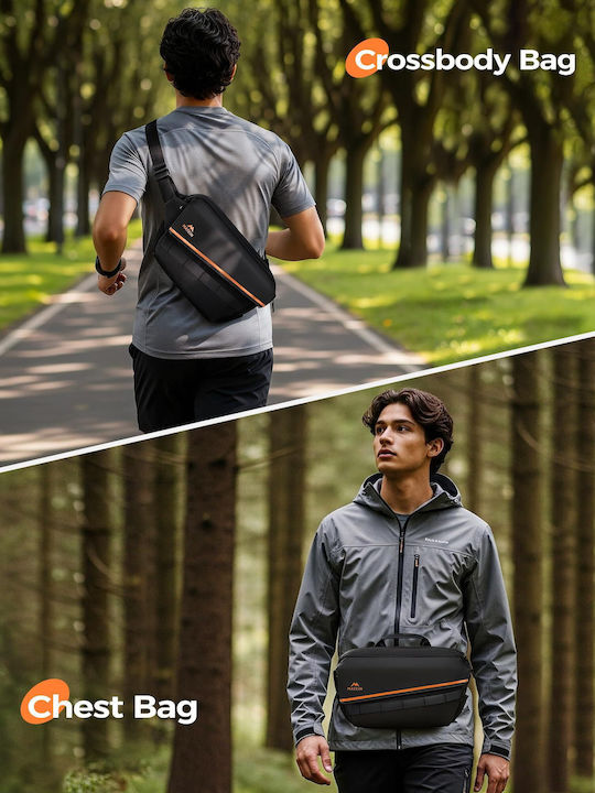 Men's Chest Bag Black