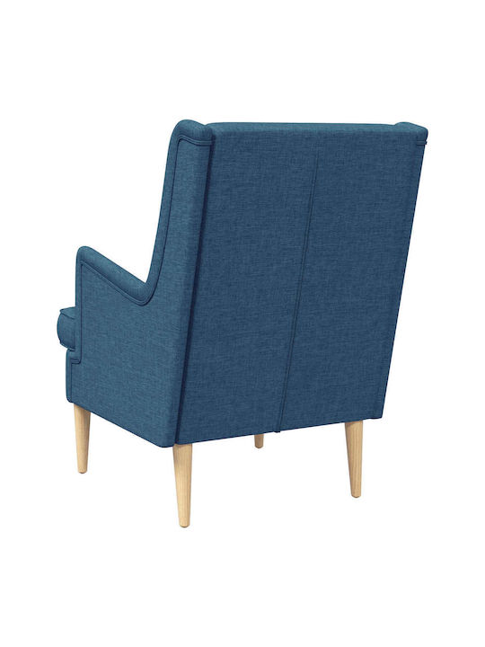 Polstersessel Blau 62x79x90cm
