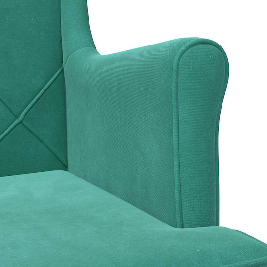 Πολυθρόνα 65x79x100cm Τιρκουάζ