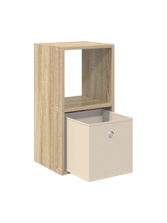 Nachttisch Holz Braun 30.5x27x59.5cm