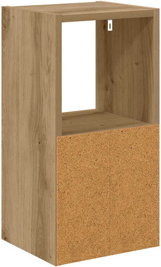 Wooden Brown Bedside Tables 2 Pieces 25.5x22x49.5cm