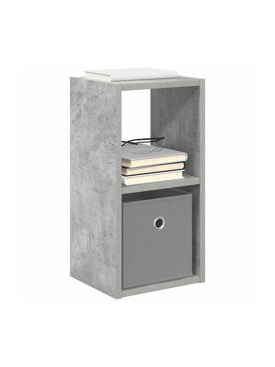 Nachttisch Holz Grau 25.5x22x49.5cm