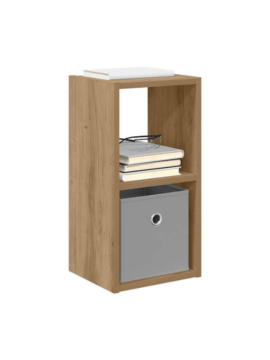 Nachttische Holz Braun 2 Stück 25.5x22x49.5cm
