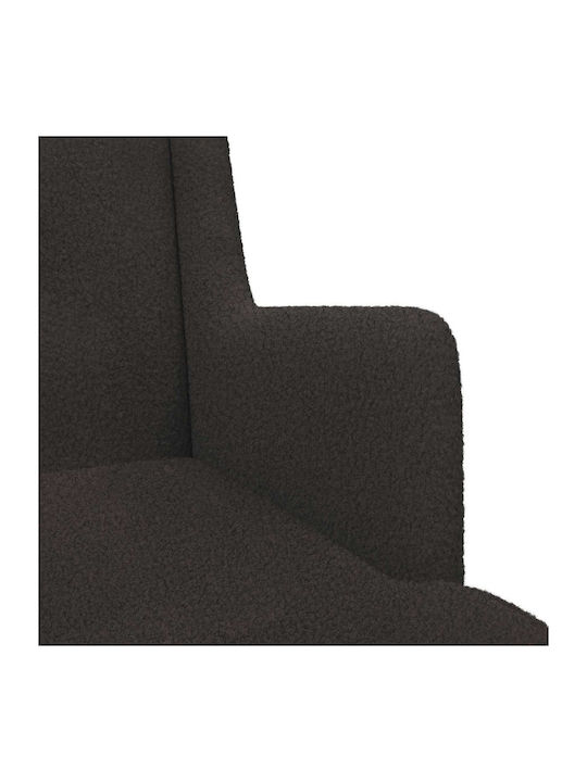Rocking Armchair Black 62x80x85cm