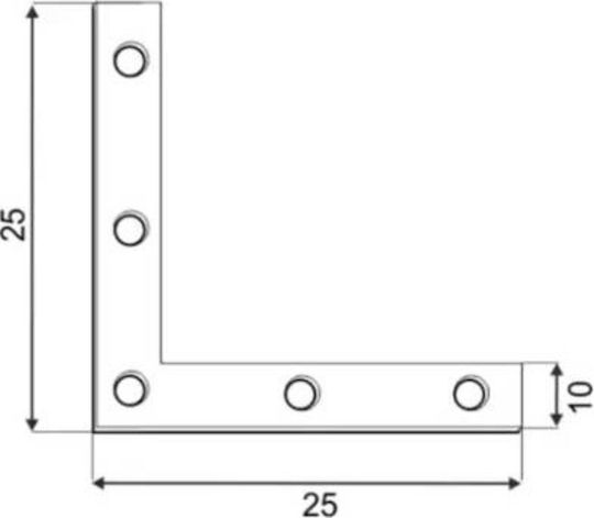 За Пергола 25x25см 4 Бройки