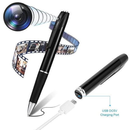 Spv T Spy Camera Pen Full Hd 75 Minutes 32gb Audio Video Recording