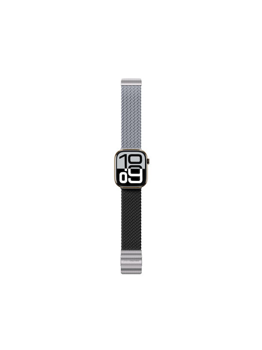 Комплект 2 Amazingthing Blend Каишки Apple Watch 45 46 49mm Сиво-черна/сива