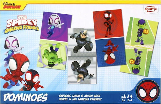 Επιτραπέζιο Παιχνίδι Dominoes Spidey Cartamundi