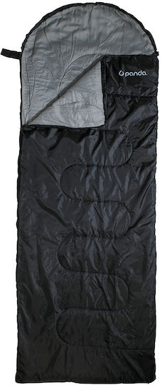 Panda Sleeping Bag Μονό 2 Εποχών Bike Black