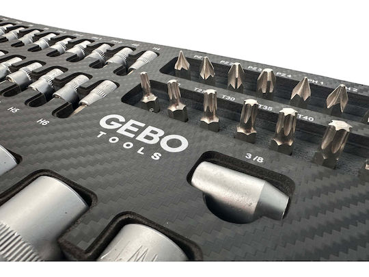 Gebo Werkzeugsatz Bits 101 Stück