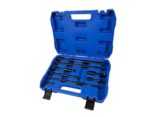 Σετ Προεκτάσεις Καρυδάκια 1/4" 3/8" 1/2" 9τμχ Gebo Tools