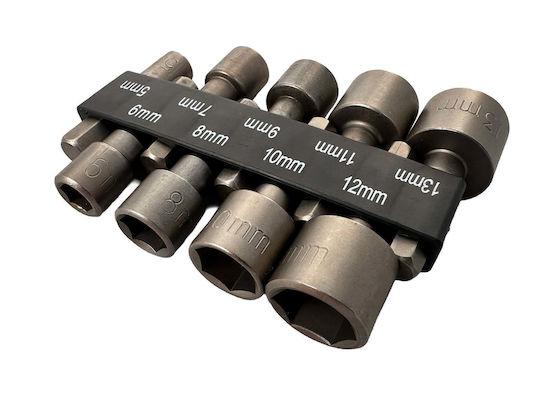 Σετ Καρυδάκια Εξάγωνα Τσοκ 5-23mm Gebo Tools