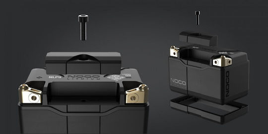 Noco Lithium Motorradbatterie YTX7A-BS / YTX9-BS 400A mit Gewicht 3Ah und 38Wh