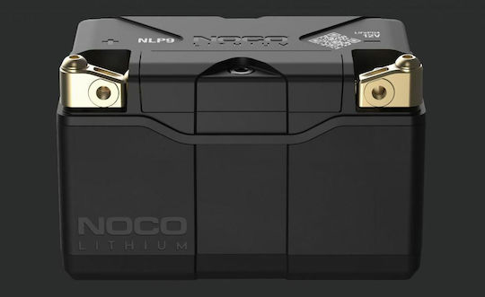 Noco Lithium Motorradbatterie YTX7A-BS / YTX9-BS 400A mit Gewicht 3Ah und 38Wh