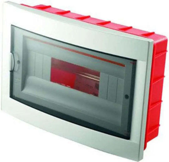 Built-in Apartment Panel 12 Modules Viko By Panasonic Transparent Door