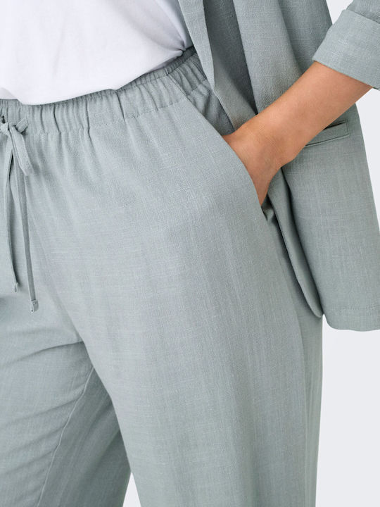 Women's Fabric Trousers Abyss