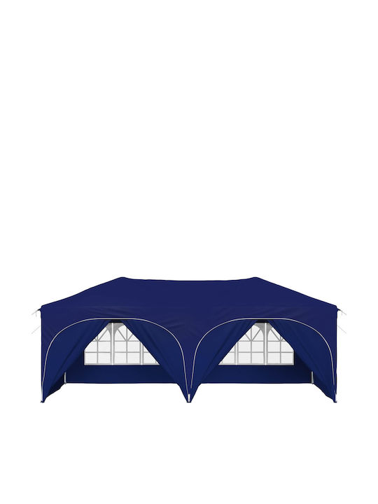 vidaXL Garten Gazebo Blau 5,75x2,88m