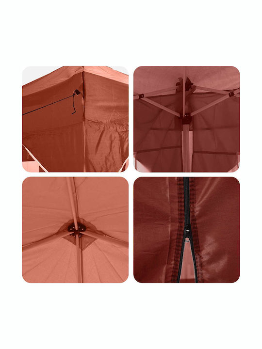 vidaXL Garden Orange Gazebo 5.75x2.88m