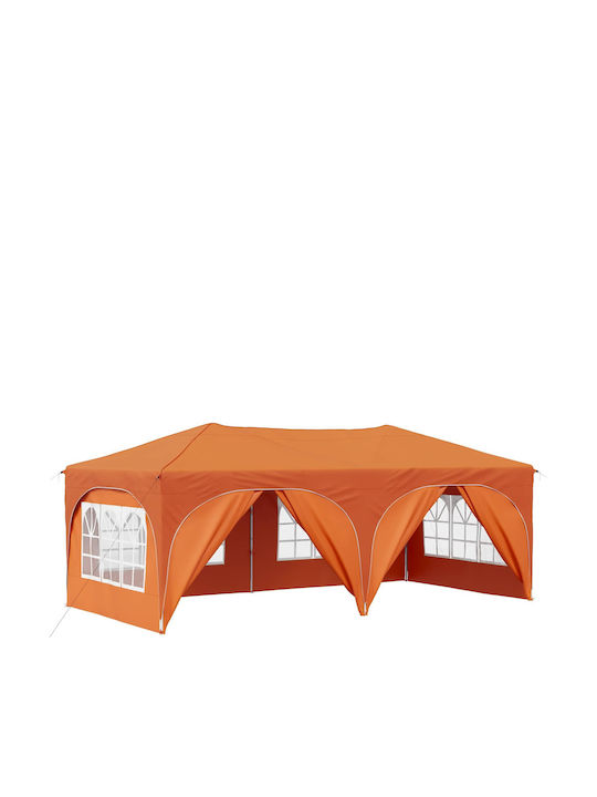 vidaXL Garten Gazebo Orange 5.75x2.88m