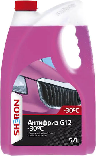 Sheron Lichid Antigel Răcire Auto -30°C Culoare Roșie 5l