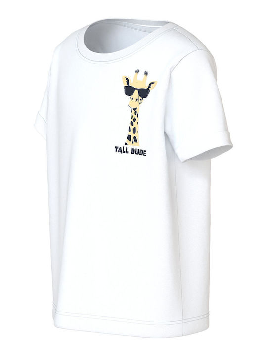 Kinderoberteile T-Shirt Weiß