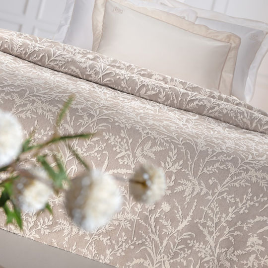 Guy Laroche Bouquet Одеяло Пике King Size 260x250см Mocca