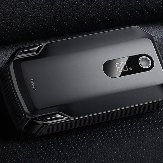 Baseus Super Energy Max Преносим Стартер за Батерия за Кола и Мотоциклет 20000mAh с Захранваща Банка USB Стъкла 12V