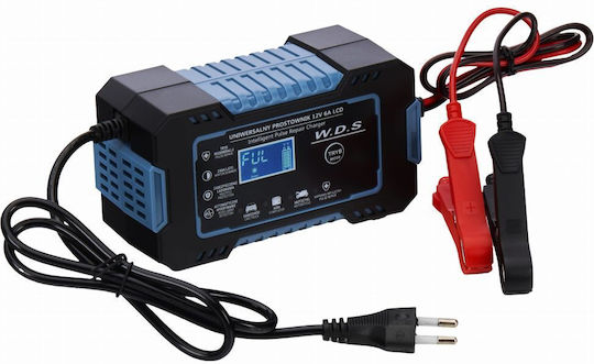 Kraft & Dele Wds2230 Încărcător Baterie Automobil și Motocicletă 12V