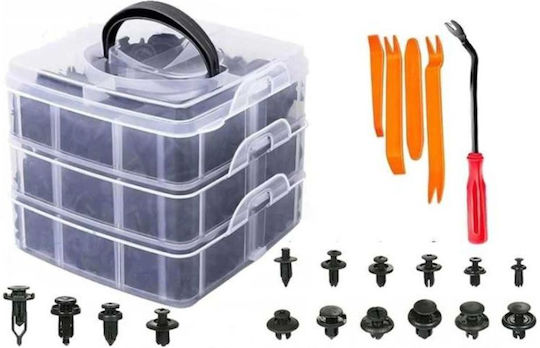 12-piece Upholstery Tool Set Kraft&dele Kd10612 Reinforced Plastic Clip Removal