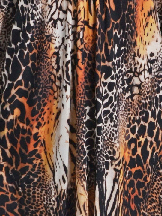 Mat Fashion Καφτάνι Παραλίας Πολύχρωμο