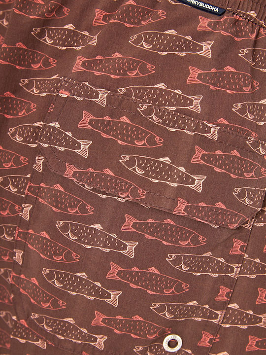 Men's Swimwear Shorts Brown