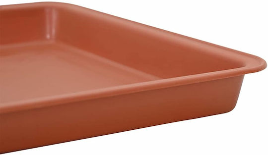 vidaXL Topfplatten Kunststoff Terrakotta 18x18cm 24 Stück 42020368