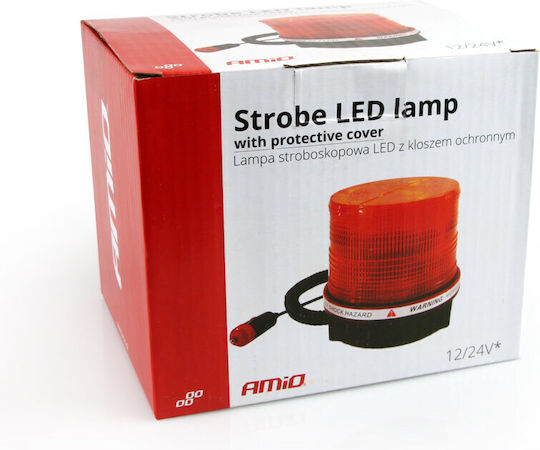 AMiO LED 24V 11.5cm - Πορτοκαλί