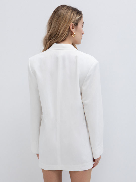 Toi&Moi Women's Blazer White