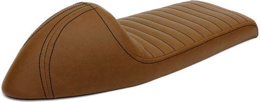 C-racer Motorcycle Saddle Dark Brown Universal C-racer Fc Classic Solo Seat Short Cowl Dark Brown