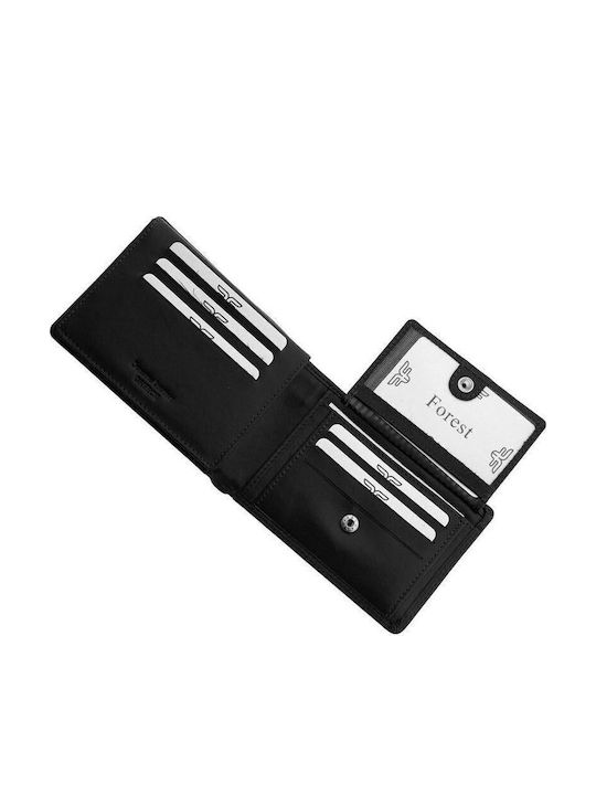 Portofel Barbat Din Piele Cu RFID Negru