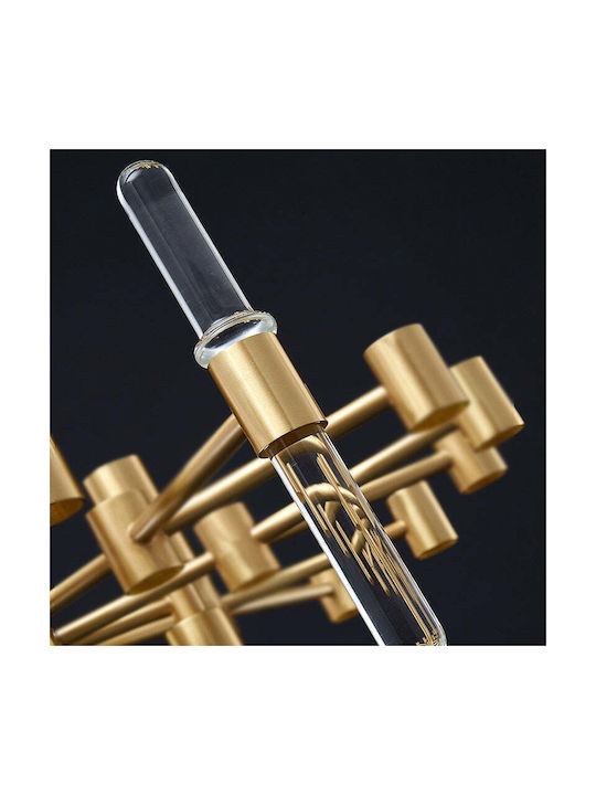 Alista Home Chandelier 6xE14 with Crystals Gold AT1CT-IM1P-HT2L-CC850/480GD