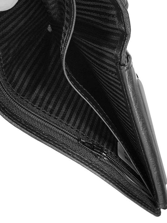 Portofel Barbat Din Piele Cu RFID Negru