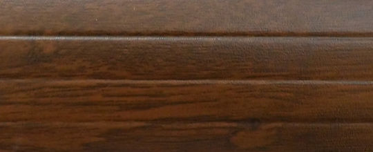 Set 5 Aluminum Slats 39 Mm Walnut 1.5m